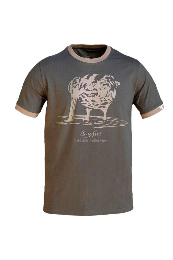 CAMISETA ALGODÓN "BECADA"