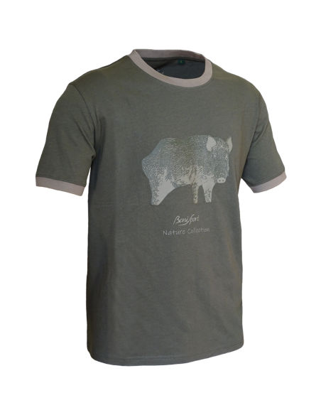 CAMISETA ALGODÓN "JABALI"