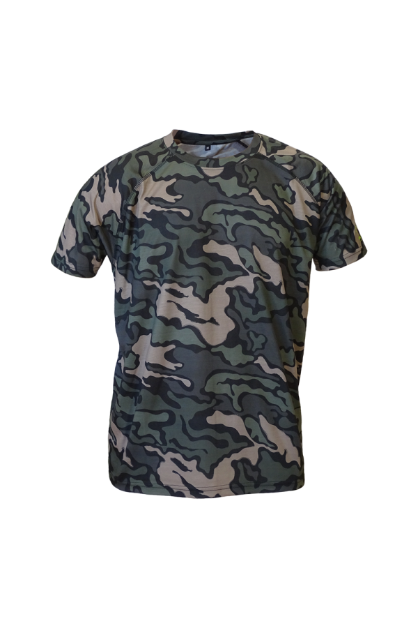 CAMISETA INFANTIL M/C CAMUFLAJE