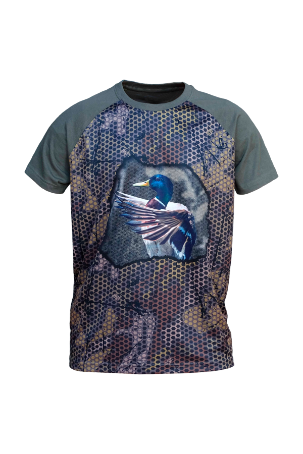 CAMISETA "FOREST PRINT" 3D PATO