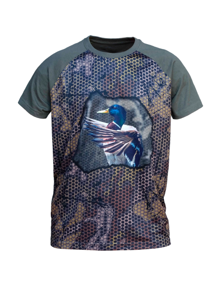 CAMISETA "FOREST PRINT" 3D PATO