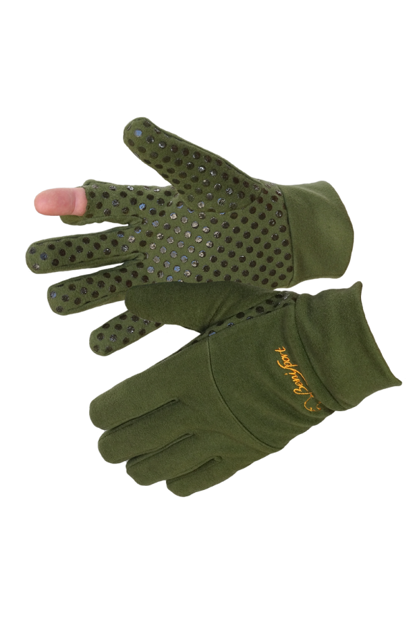 GUANTE TÉRMICO ANTIDESLIZANTE CAQUI