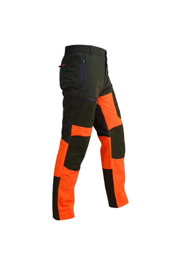 PANTALÓN IMPERMEABLE CON PROTECCIÓN "BENDIS ORANGE"