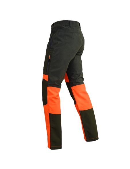 PANTALÓN IMPERMEABLE CON PROTECCIÓN "BENDIS ORANGE"
