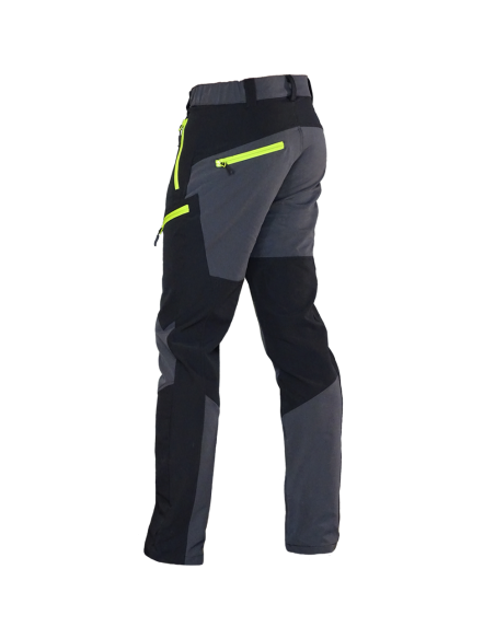 PANTALÓN NEGRO/GRIS "TURIA"