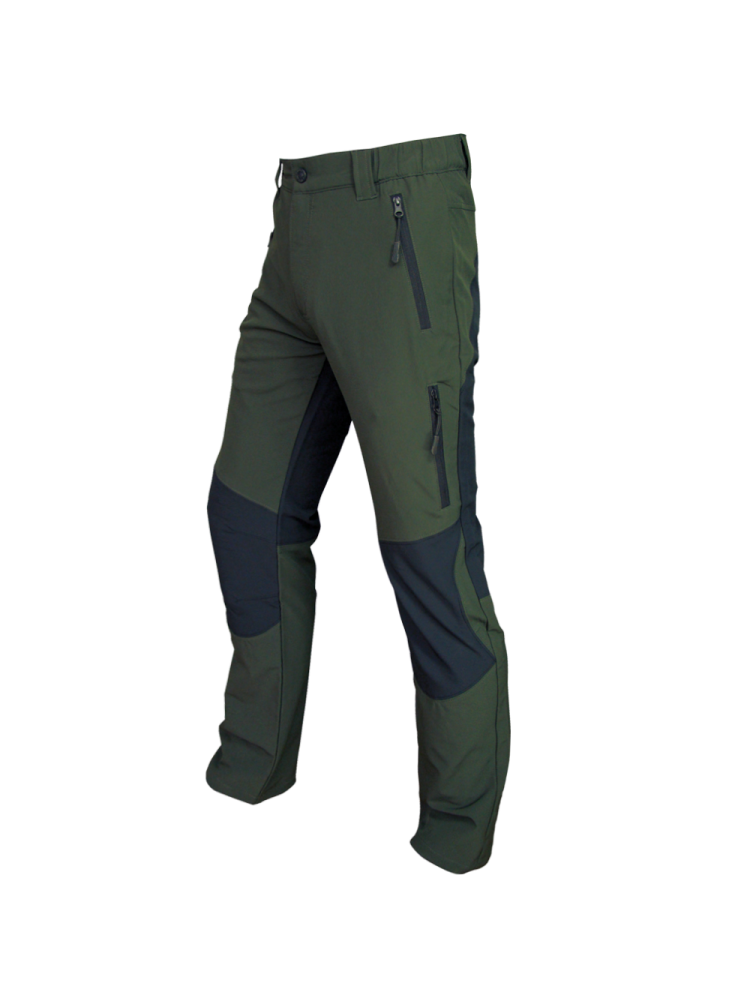 PANTALÓN CAQUI/NEGRO "ALGAR"