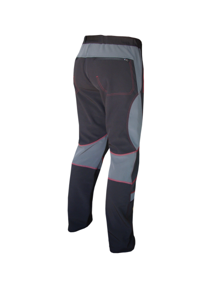 PANTALÓN SOFT SHELL GRIS/NEGRO