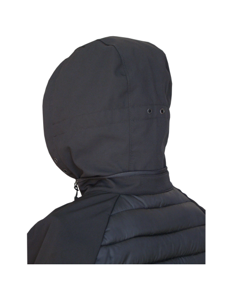 CHAQUETA GLOBO-SOFT-SHELL "NEGRO"