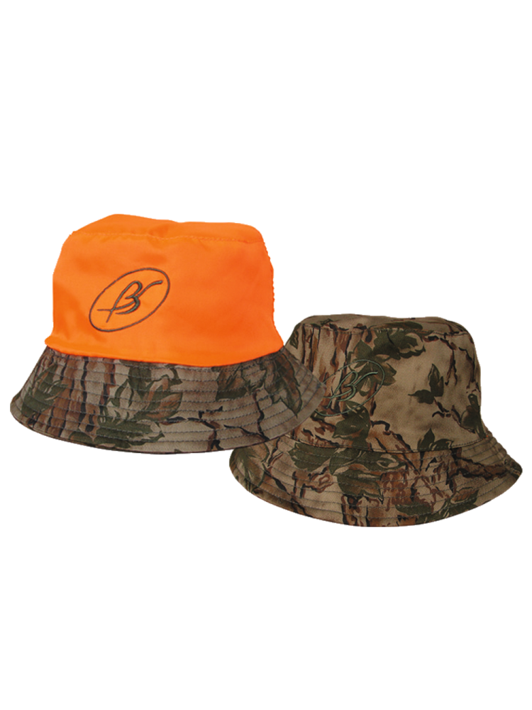 SOMBRERO REVERSIBLE NAT. CAMU/NARANJA