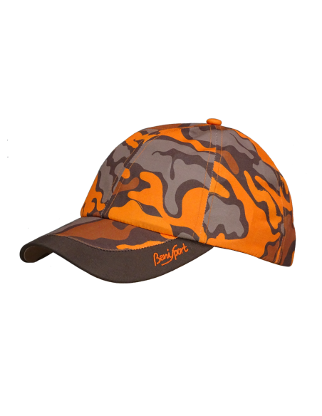 GORRA CAMUFLAGE NARANJA INFANTIL