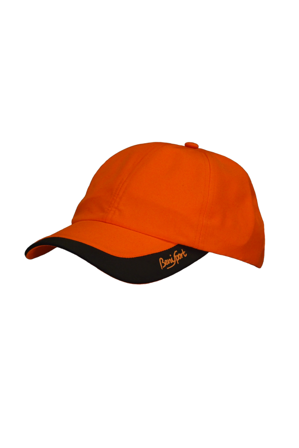 GORRA NARANJA FLUOR MICROFIBRA INFANTIL