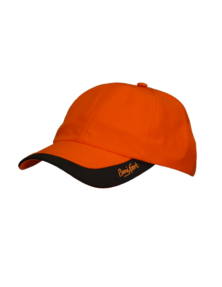 GORRA NARANJA FLUOR MICROFIBRA INFANTIL