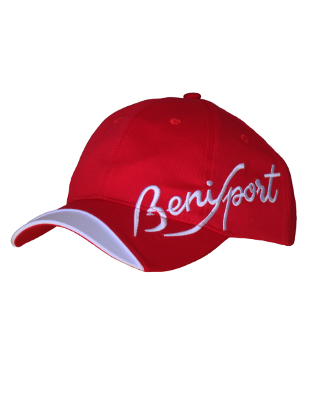 GORRA 6 PANELES ROJA