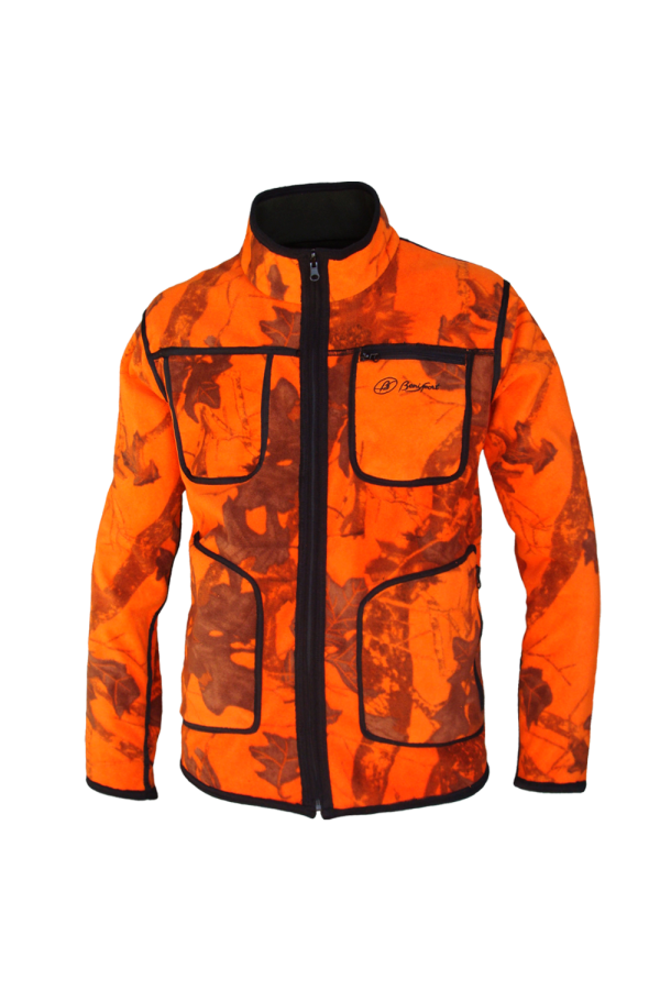 CHAQUETA POLAR REVERSIBLE CAQUI/NARANJA CAMU"ALONDRA"...
