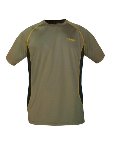 CAMISETA TECHNICAL CAQUI/AMARILLO