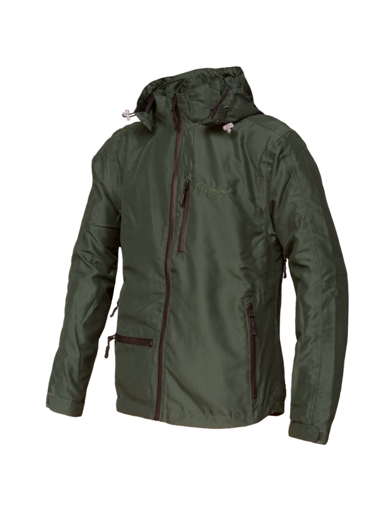 CHAQUETA IMPERMEABLE "ANETO" CAQUI