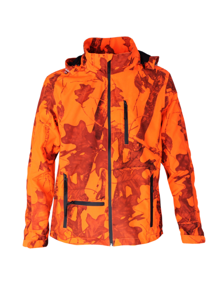 CHAQUETA IMPERMEABLE "KRILL" CAMU NARANJA
