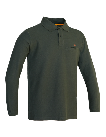 POLO PIQUE "MENTA" M/L