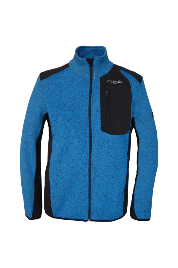 CHAQUETA PUNTO-SOFTSHELL "ARAL" AZUL