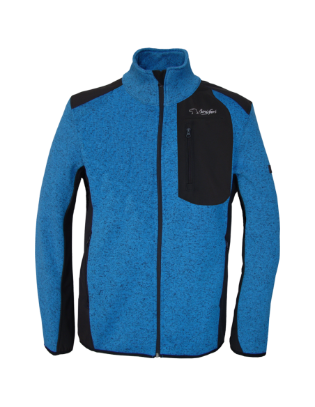 CHAQUETA PUNTO-SOFTSHELL "ARAL" AZUL