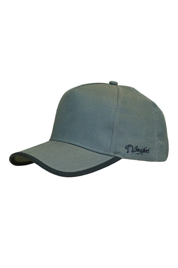 GORRA 5 PANELES CAQUI