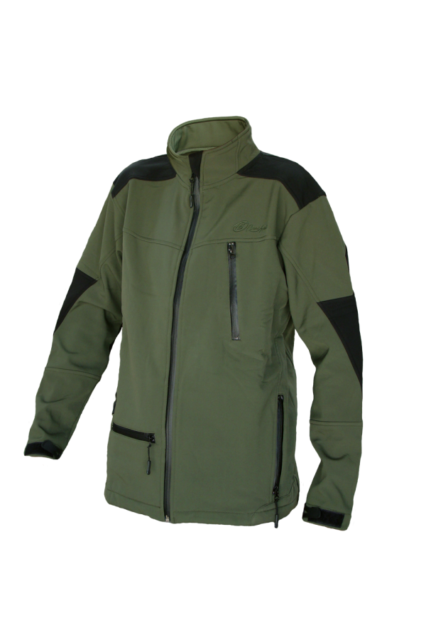 CHAQUETA SOFT-SHELL  "EVEREST"CAQUI/NEGRO - TALLA 2XL