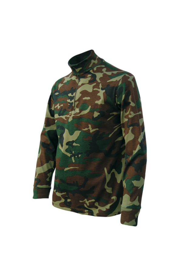 CAMISETA M/L CAMUFL. "CUELLO CREM." - TALLA S