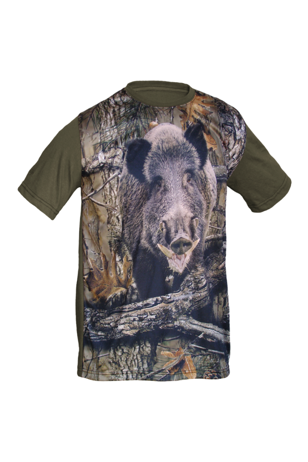 CAMISETA 3D "JABALI"