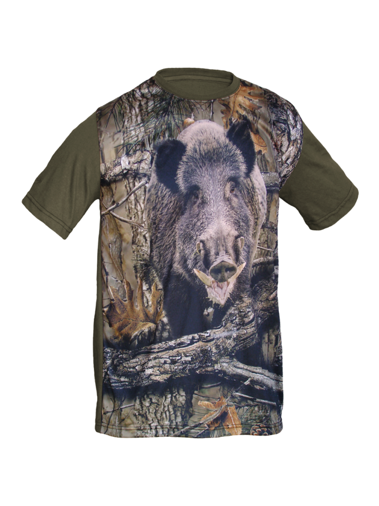 CAMISETA 3D "JABALI"