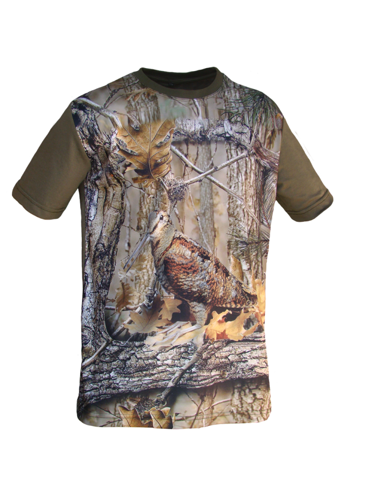 CAMISETA 3D  "BECADA"