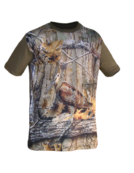 CAMISETA 3D  "BECADA"