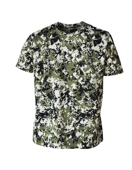 CAMISETA PIXELADA M/C