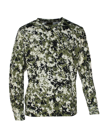 CAMISETA PIXELADA M/L