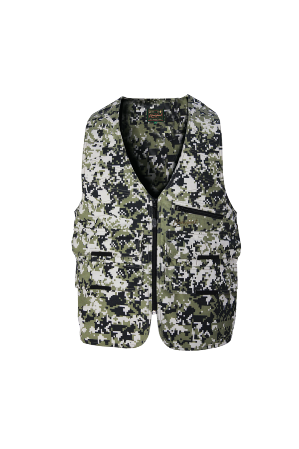 CHALECO INFANTIL RIPSTOP PIXELADO