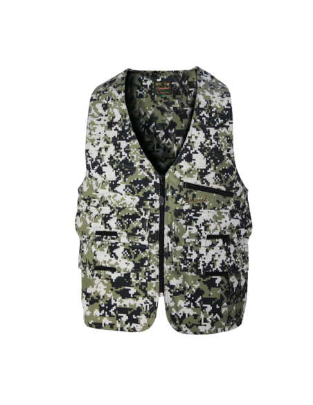 CHALECO INFANTIL RIPSTOP PIXELADO