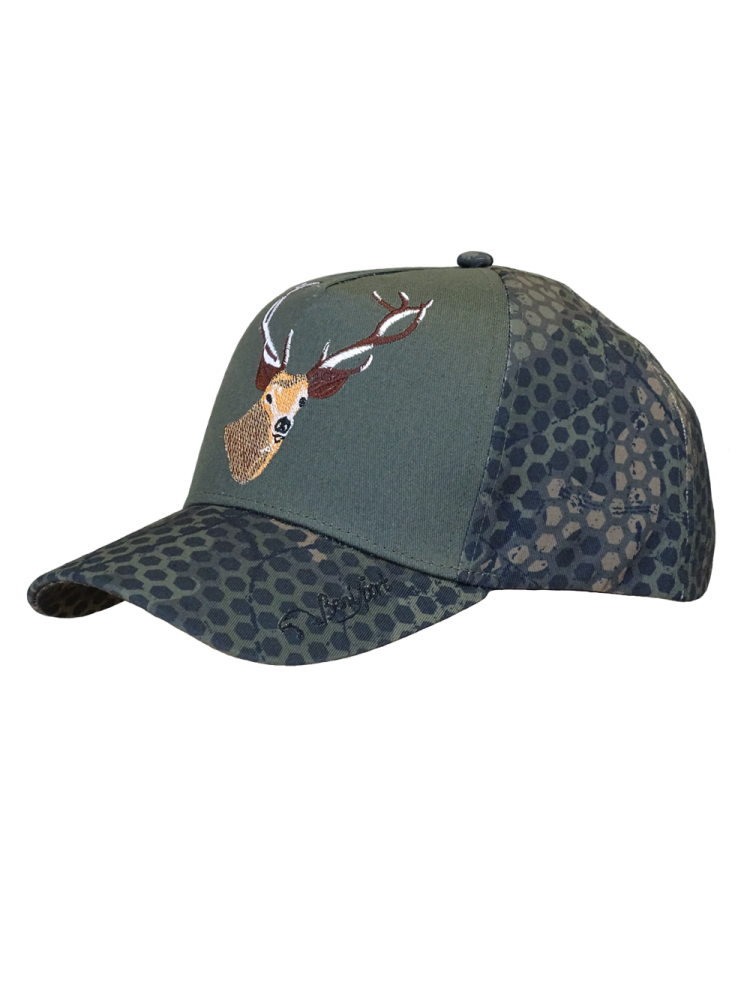 GORRA FOREST PRINT CAQUI CIERVO