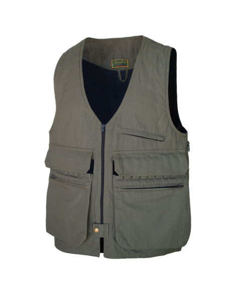 CHALECO DOBLE MORRAL CAQUI RIP-STOP "TELENO"