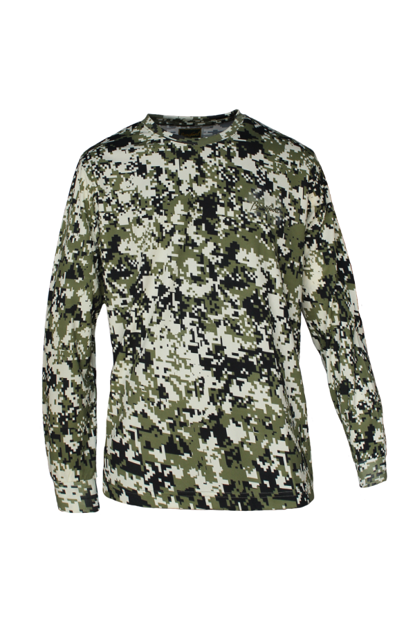 CAMISETA PIXELADA M/L