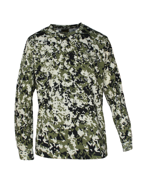 CAMISETA PIXELADA M/L