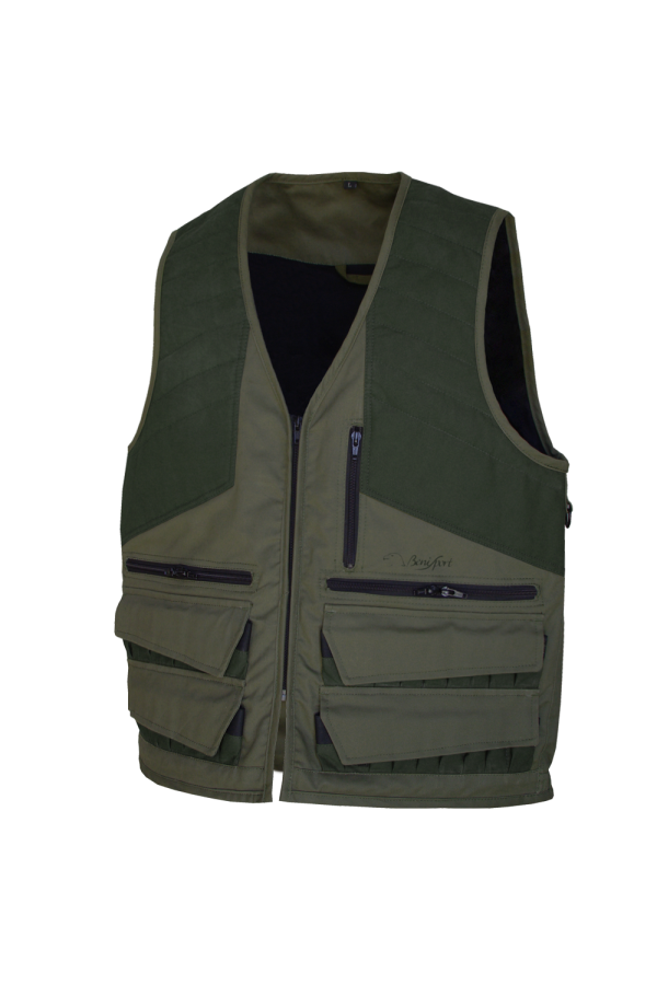 CHALECO DOBLE MORRAL "SELVA CAQUI"