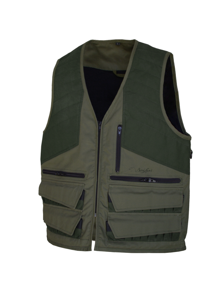 CHALECO DOBLE MORRAL "SELVA CAQUI"