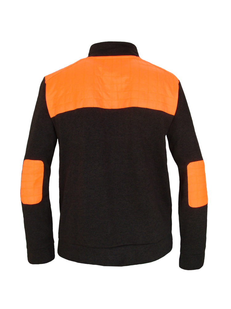JERSEY "PUNTO" MARRÓN-NARANJA - TALLA S