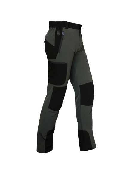 PANTALON CAQUI-NEGRO "NIGER"