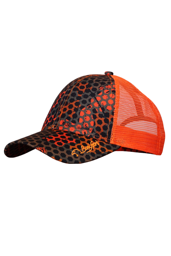 GORRA FOREST PRINT NARANJA MALLA