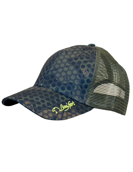 GORRA FOREST PRINT MALLA CAQUI