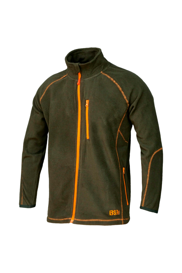 CHAQUETA MICROPOLAR CAQUI  "TEIDE"
