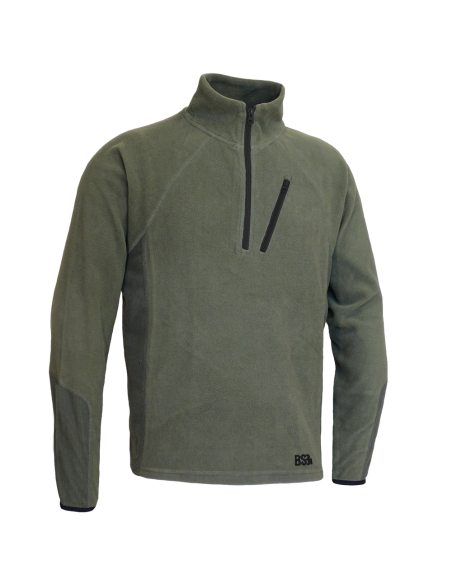 SUDADERA MICROPOLAR CAQUI  "VELETA"