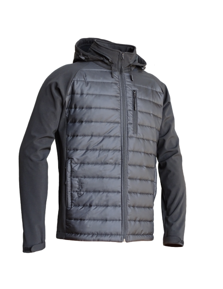 CHAQUETA GLOBO-SOFT-SHELL "NEGRO"