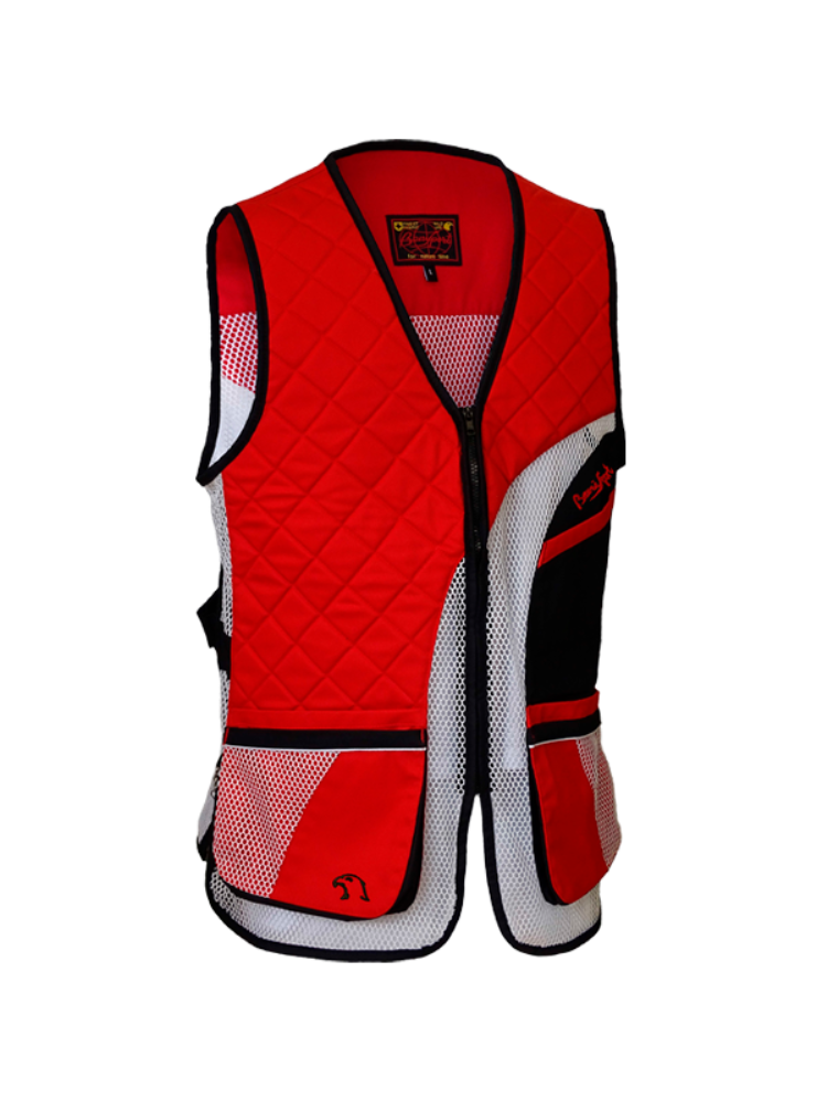 CHALECO DE TIRO "SPORT ROJO"