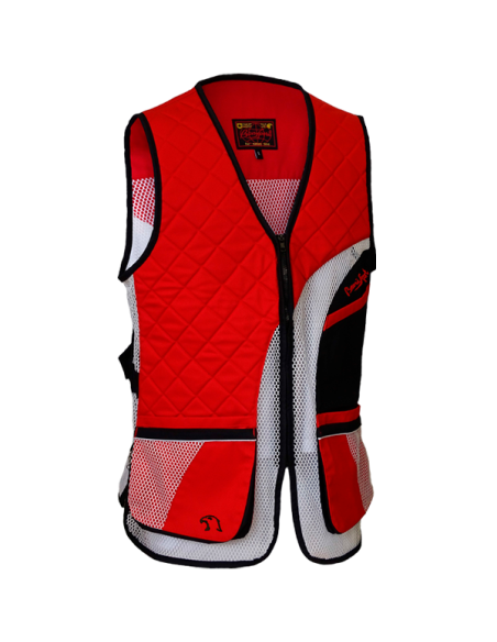 CHALECO DE TIRO "SPORT ROJO"
